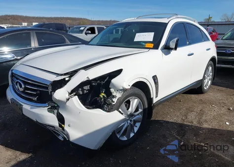 2013 Infiniti Fx37 from USA, damaged, VIN JN8CS1MW1DM170334